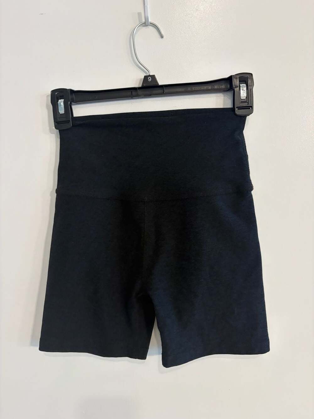 Beyond Yoga Biker Shorts Size S Black High Waist Spacedye